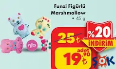 FUNZİ FİGÜRLÜ MARSHMALLOW 45 G